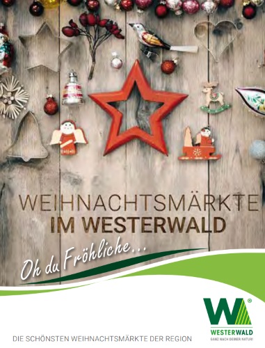 Flyer Weihnachten im Westerwald 2016